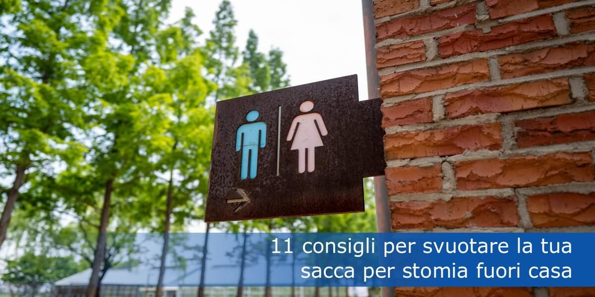 11 consigli per svuotare la tua sacca per stomia fuori casa