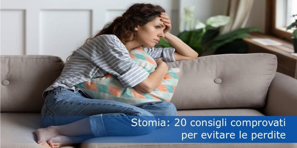 Ragazza frustrata a causa delle continue perdite sotto la placca