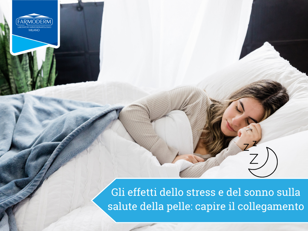 Gli effetti dello stress e del sonno sulla salute della pelle : capire il collegamento